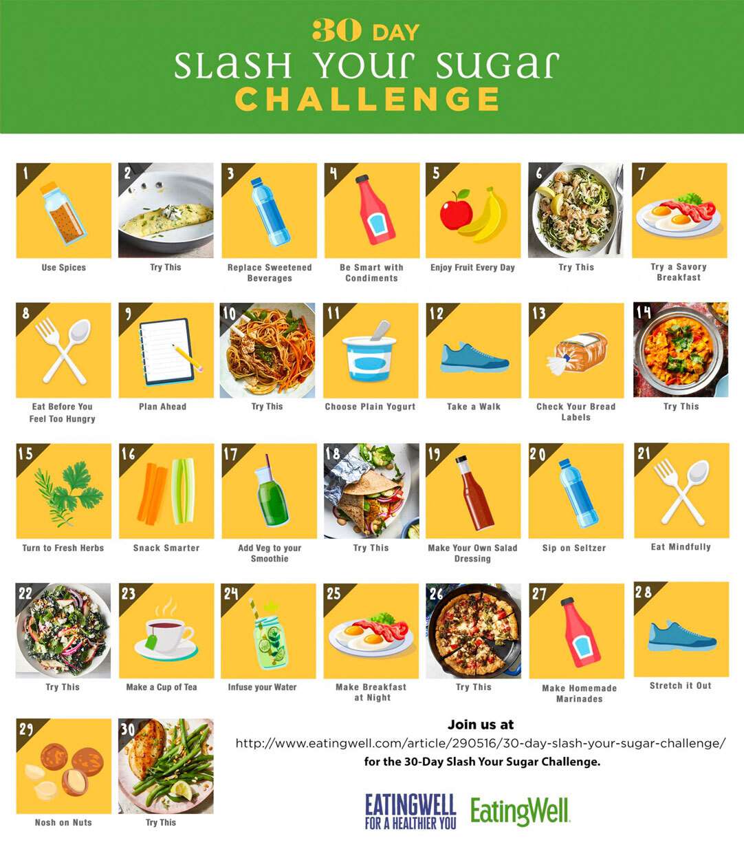Foods 30 day challenge no sugar 